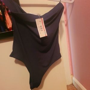 Navy bodysuit